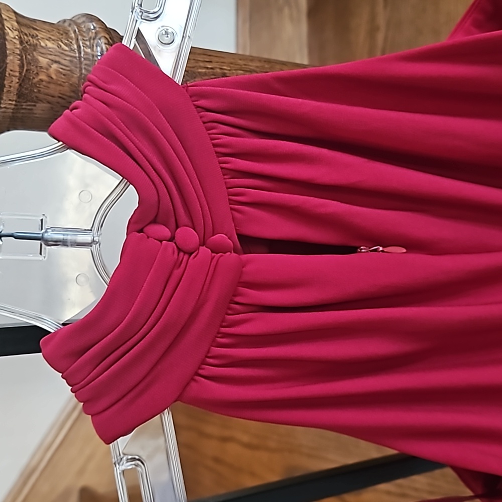 American Living Deep Red Sleeveless Dress - Picture 3 of 5